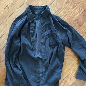 Uniqlo light corduroy button down